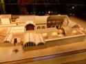 Exhibit showing the bath complex in Roman times